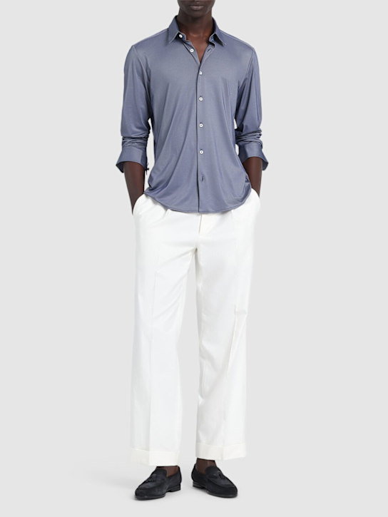 LuisaViaRoma BossCamicia S-Roan Kent In Cotone