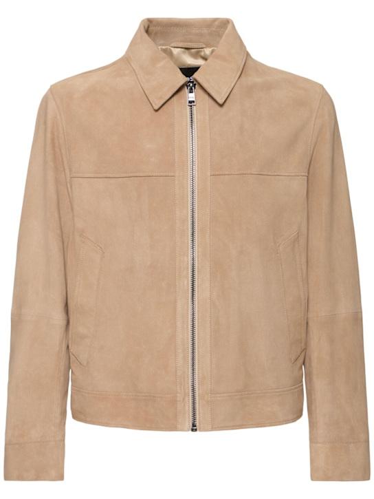 LuisaViaRoma BossGiacca Malbano in pelle