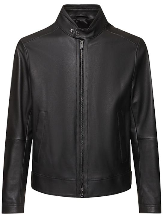 LuisaViaRoma BossGiacca Mansell in pelle