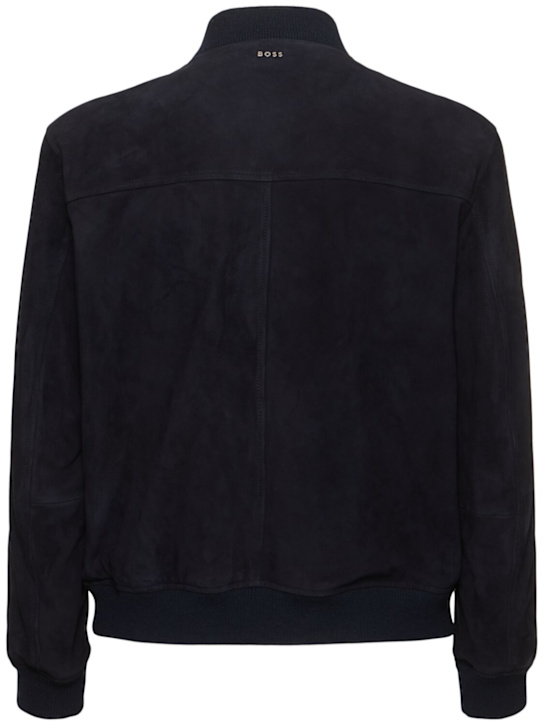 LuisaViaRoma BossGiacca Melot In Pelle Scamosciata