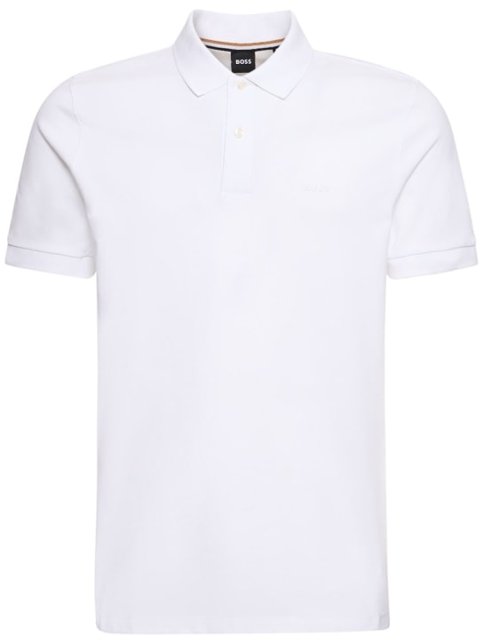LuisaViaRoma BossPolo Pallas in cotone / logo