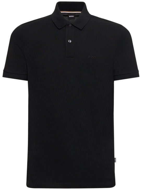 LuisaViaRoma BossPolo Pallas in cotone / logo