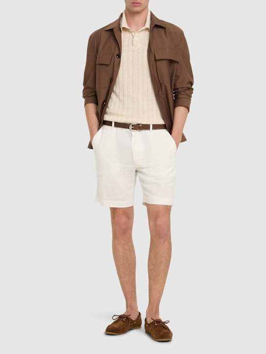 LuisaViaRoma BossShorts Kane In Misto Lino