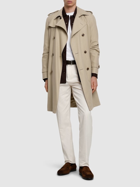 LuisaViaRoma BossTrench Hyde In Lyocell E Cotone