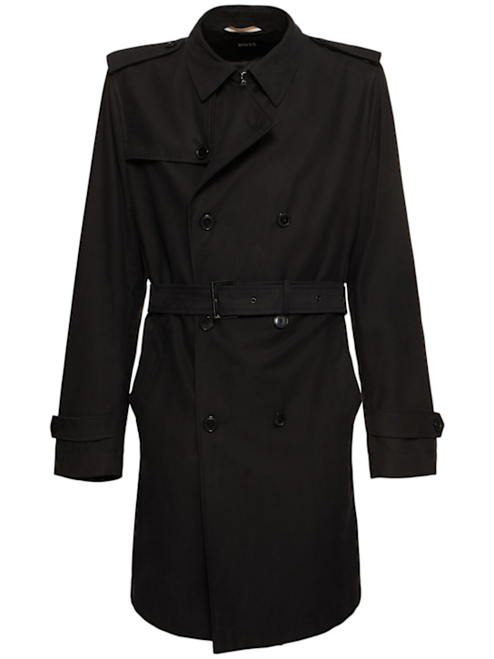 LuisaViaRoma BossTrench Hyde in lyocell e cotone