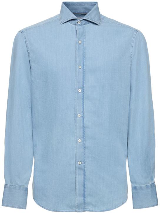 LuisaViaRoma Brunello CucinelliCamicia in denim