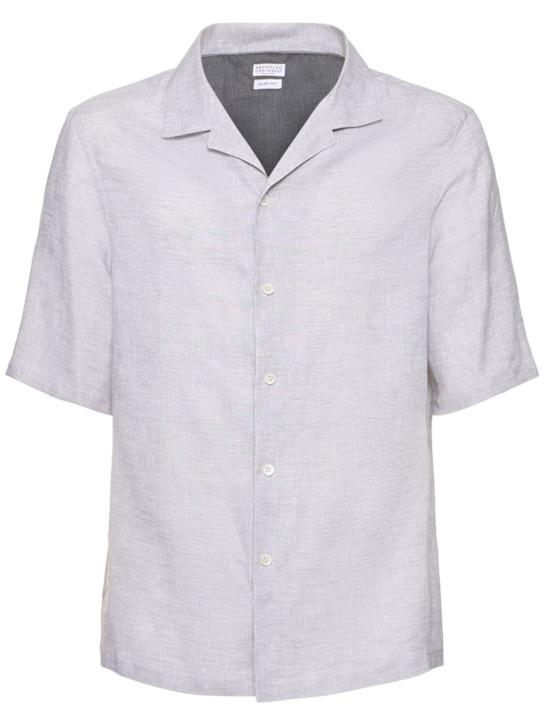 LuisaViaRoma Brunello CucinelliCamicia in lino
