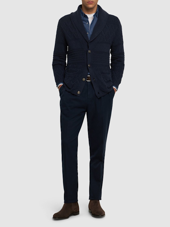 LuisaViaRoma Brunello CucinelliCardigan In Cotone