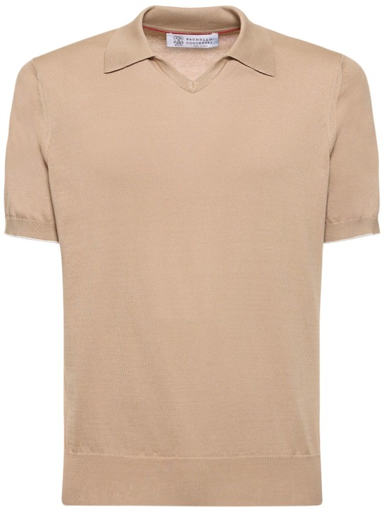 LuisaViaRoma Brunello CucinelliPolo in cotone