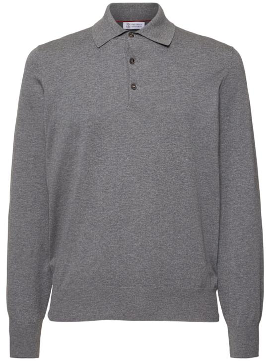 LuisaViaRoma Brunello CucinelliPolo in cotone