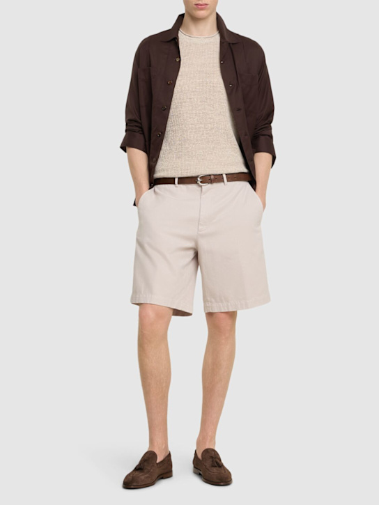 LuisaViaRoma Brunello CucinelliShorts In Cotone
