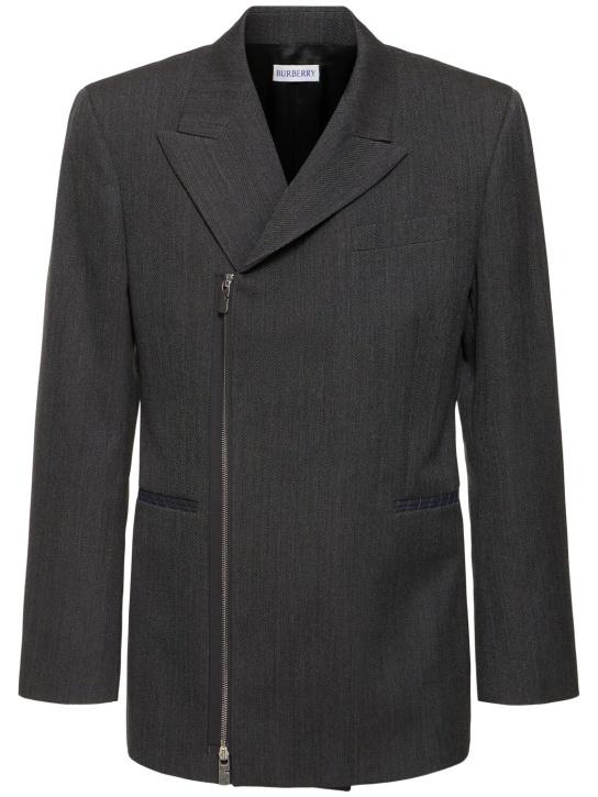 LuisaViaRoma BurberryBlazer in lana con zip