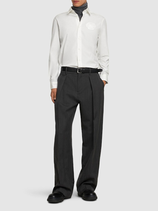 LuisaViaRoma BurberryCamicia In Cotone Con Logo