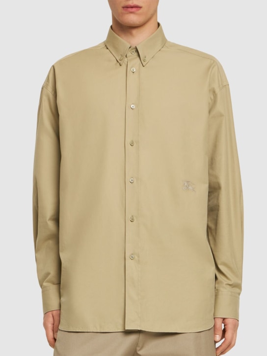 LuisaViaRoma BurberryCamicia In Cotone Con Logo
