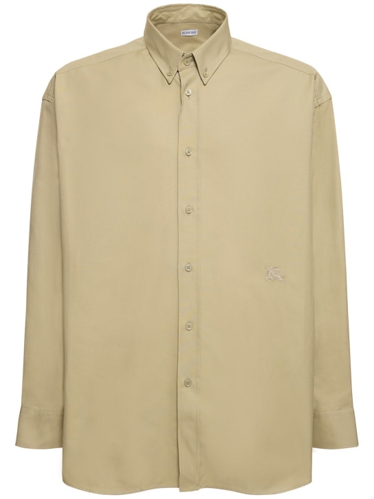 LuisaViaRoma BurberryCamicia in cotone con logo
