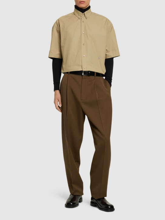 LuisaViaRoma BurberryCamicia In Cotone Con Logo