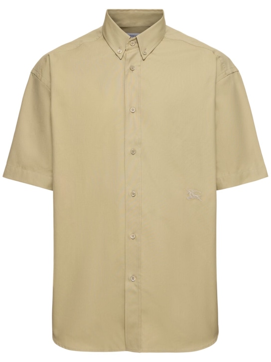 LuisaViaRoma BurberryCamicia in cotone con logo