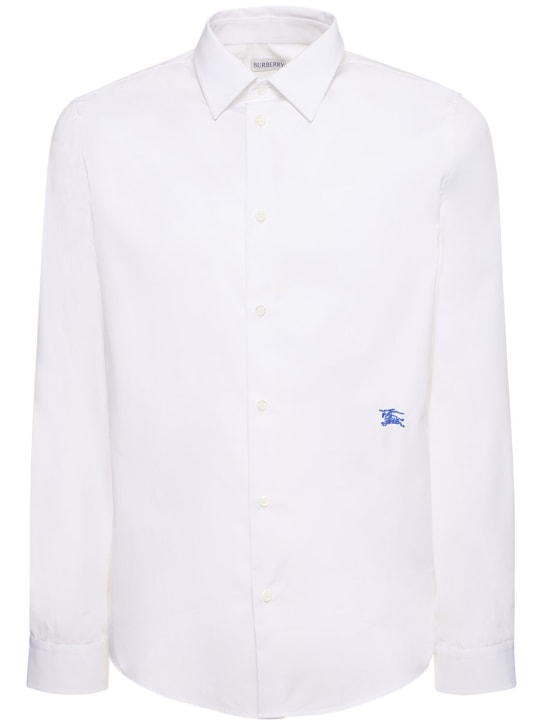 LuisaViaRoma BurberryCamicia in cotone con logo