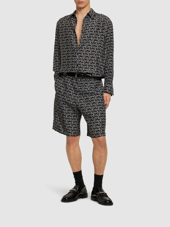 LuisaViaRoma BurberryCamicia In Seta Stampata