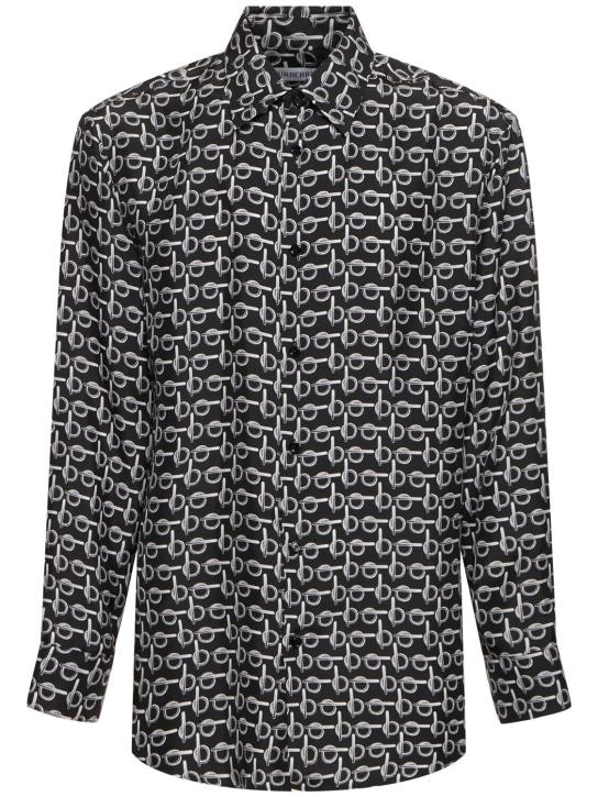 LuisaViaRoma BurberryCamicia in seta stampata