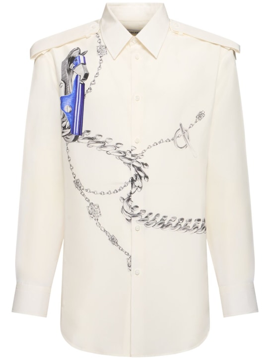 LuisaViaRoma BurberryCamicia in seta stampata