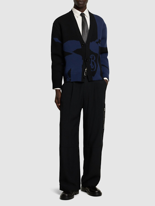 LuisaViaRoma BurberryCardigan Split EKD In Lana