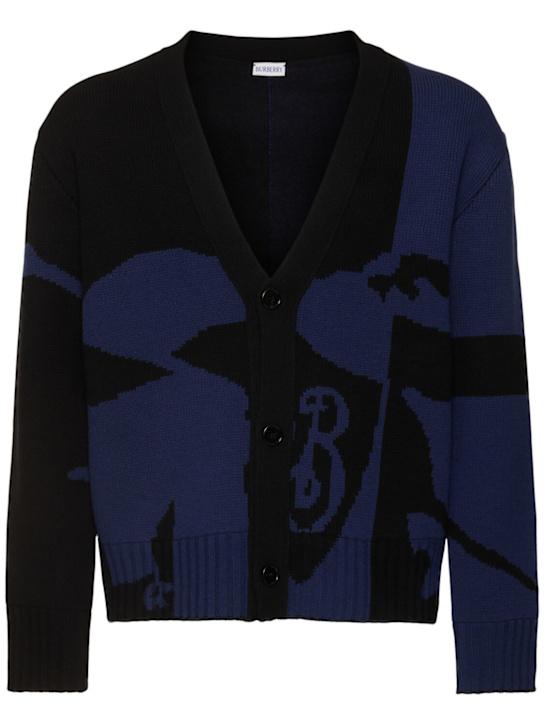 LuisaViaRoma BurberryCardigan Split EKD in lana