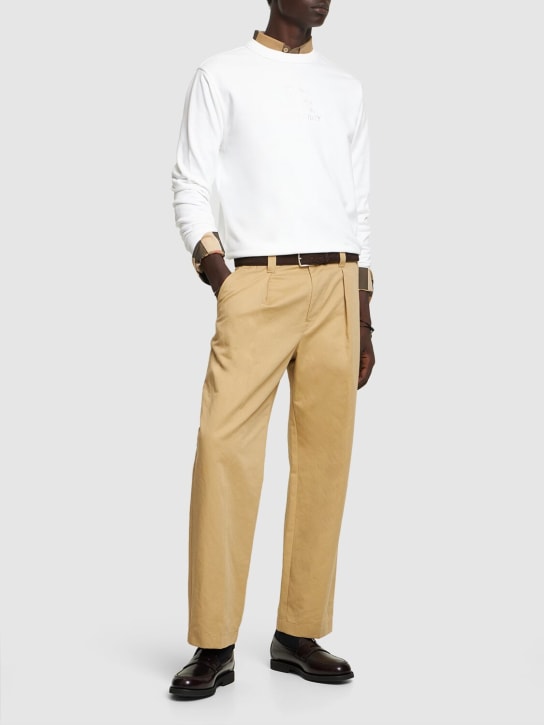 LuisaViaRoma BurberryFelpa Tyrall Con Ricamo Logo