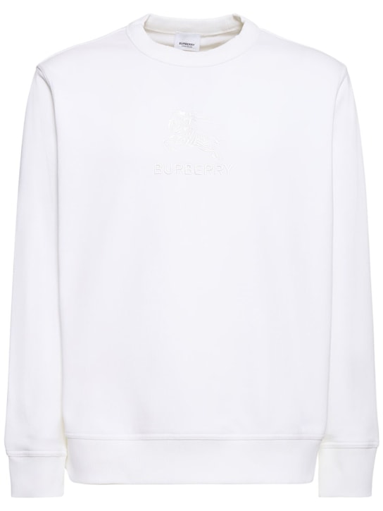 LuisaViaRoma BurberryFelpa Tyrall con ricamo logo