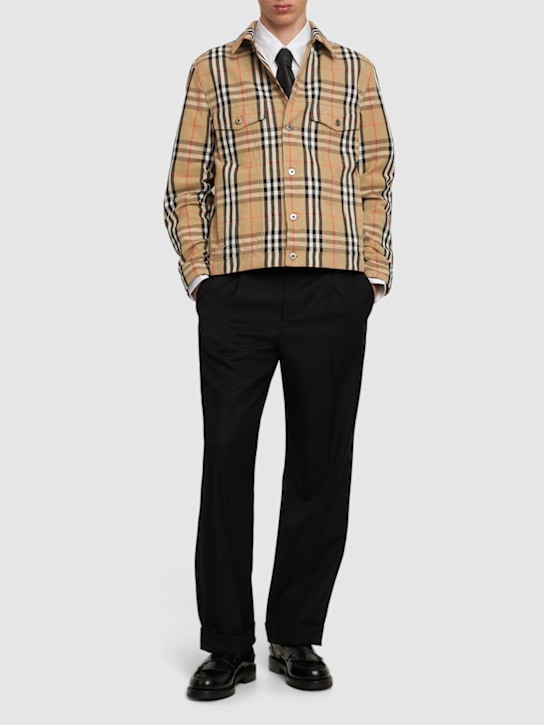 LuisaViaRoma BurberryGiacca Icon In Cotone Check