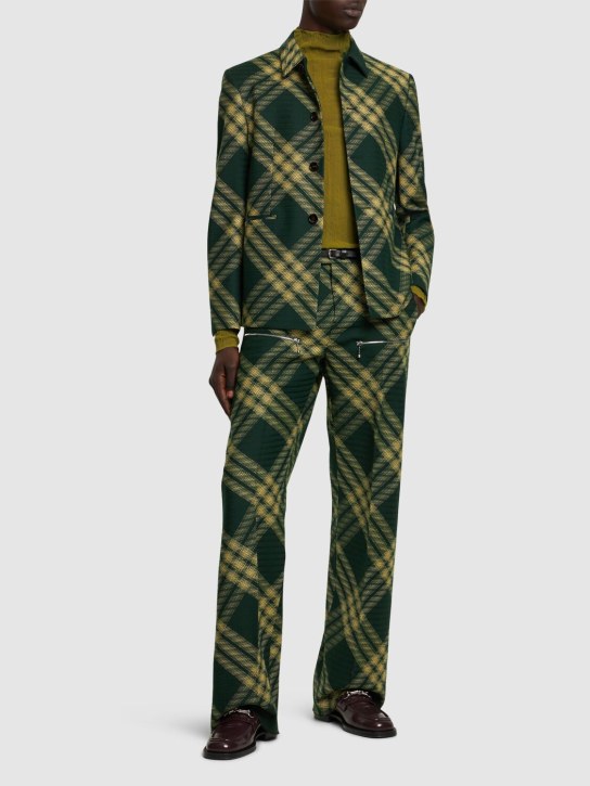 LuisaViaRoma BurberryGiacca In Lana Check