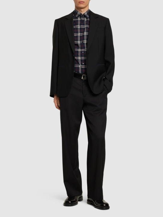 LuisaViaRoma BurberryGiacca Monopetto In Lana