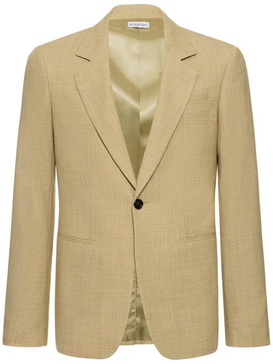 LuisaViaRoma BurberryGiacca monopetto in lana