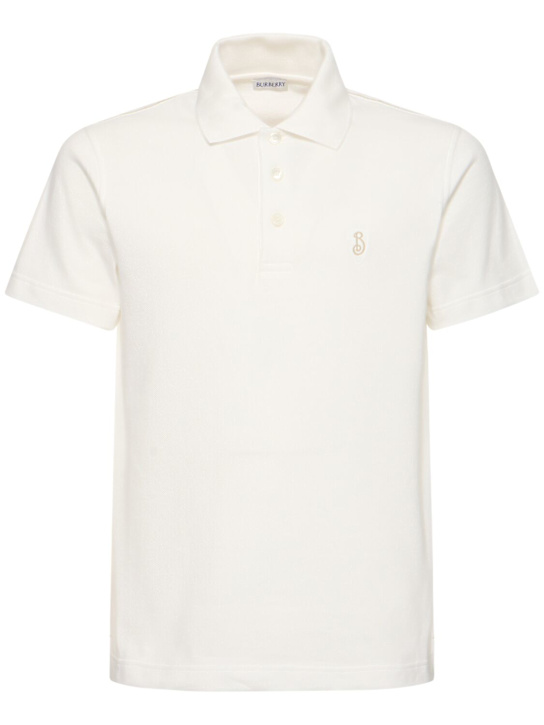 LuisaViaRoma BurberryPolo B-Shield ricamata