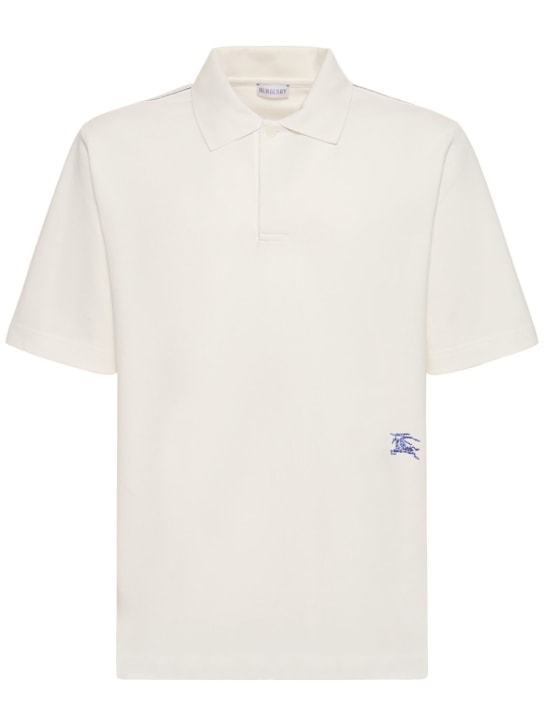LuisaViaRoma BurberryPolo in cotone con logo