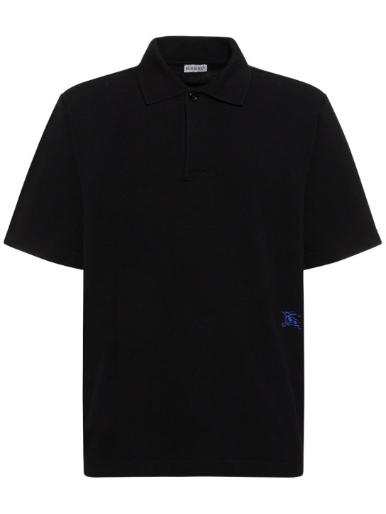 LuisaViaRoma BurberryPolo in cotone con logo