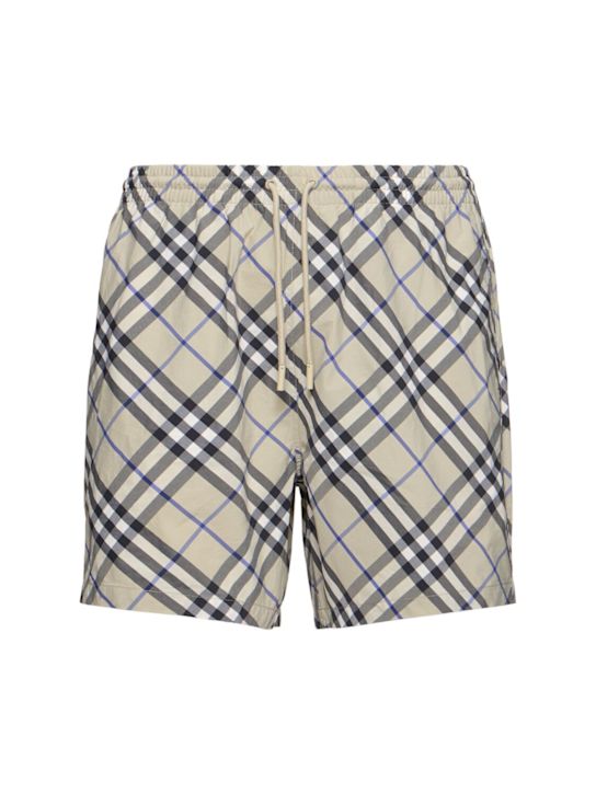 LuisaViaRoma BurberryShorts mare a quadri
