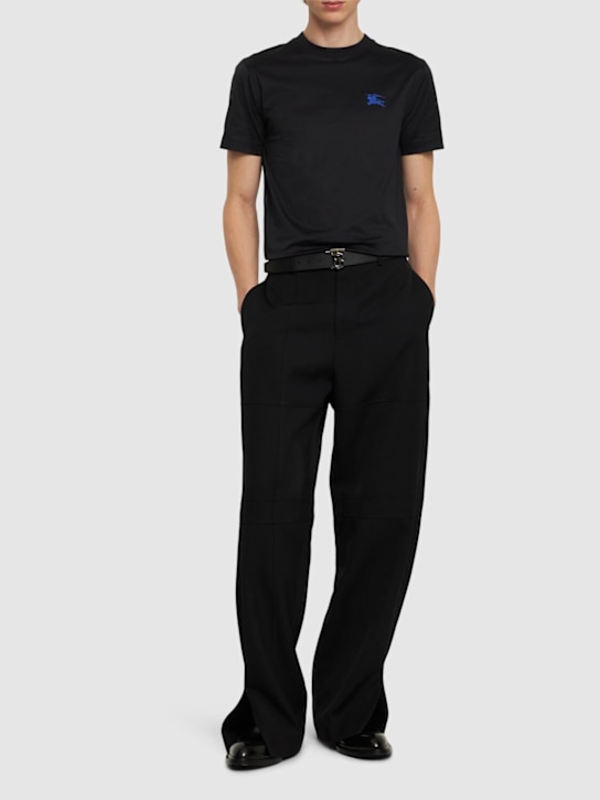 LuisaViaRoma BurberryT-shirt In Cotone Con Logo