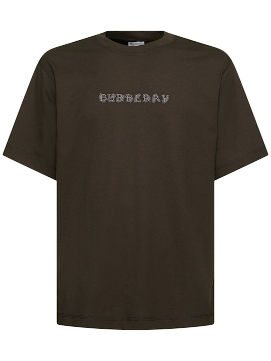 LuisaViaRoma BurberryT-shirt in cotone con logo