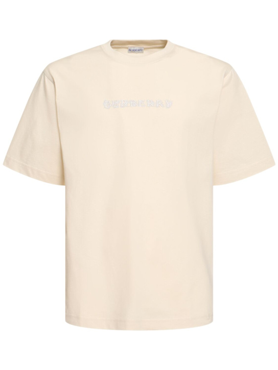 LuisaViaRoma BurberryT-shirt in cotone con logo