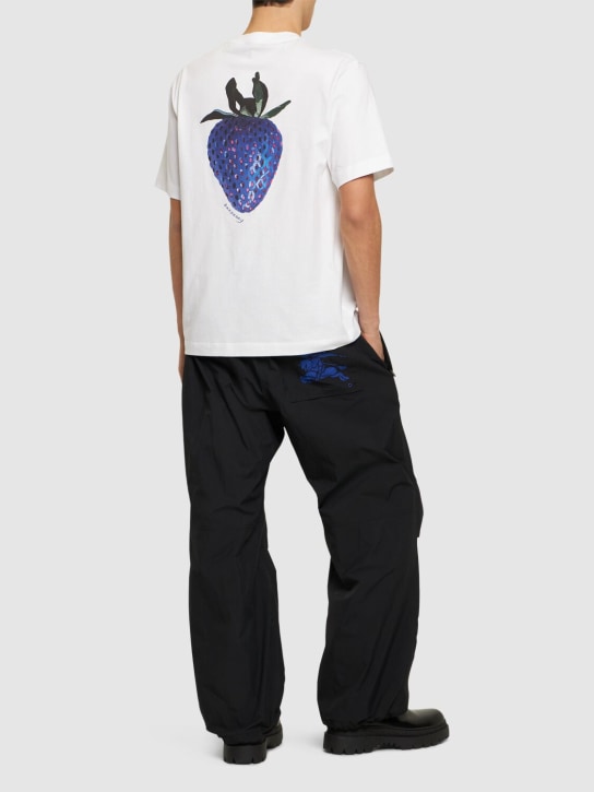 LuisaViaRoma BurberryT-shirt In Cotone Con Stampa