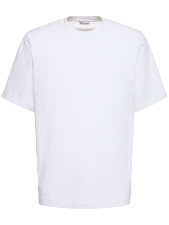 LuisaViaRoma BurberryT-shirt in cotone con stampa