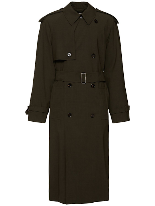 LuisaViaRoma BurberryTrench in misto lana