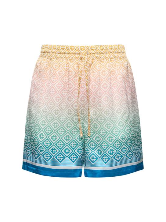 LuisaViaRoma CasablancaShorts in seta con coulisse
