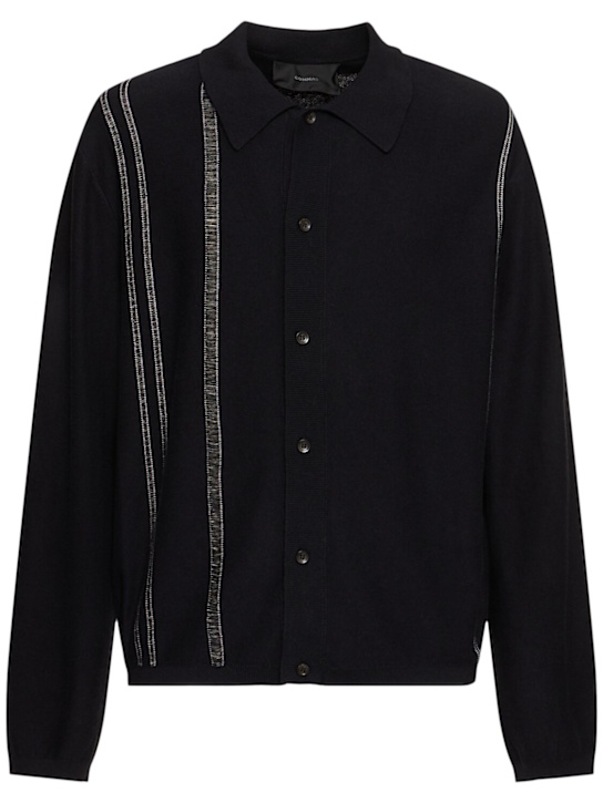 LuisaViaRoma CommasCardigan in maglia a righe