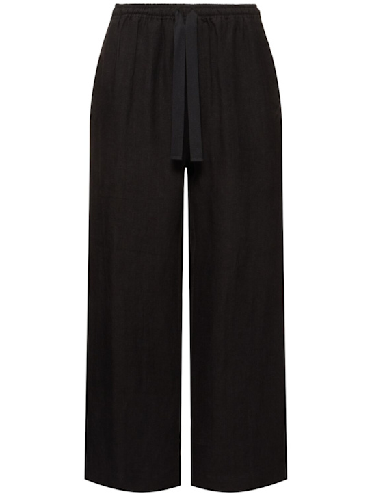 LuisaViaRoma CommasPantaloni larghi in lino