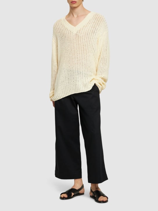 LuisaViaRoma CommasPantaloni Larghi Sartoriali