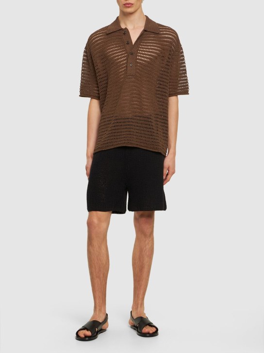LuisaViaRoma CommasPolo In Crochet