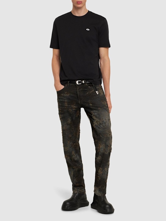 LuisaViaRoma DieselT-shirt Con Ricamo Logo