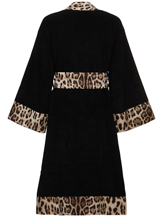 LuisaViaRoma Dolce&GabbanaAccappatoio Leopardo